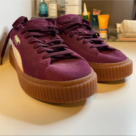 puma suede shoes size 5 woman’s - Picture 4 of 4